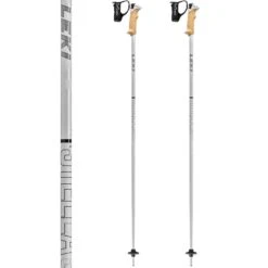 Leki Stella S White/black/silver