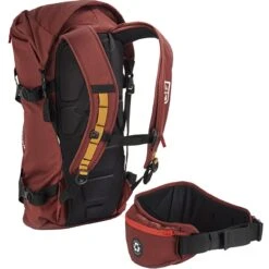 ARVA Backpack Calgary 26 Picture Burgundy -Atomic || Fischer || Swix Sales Store 21 calgary 26 burgundy 3