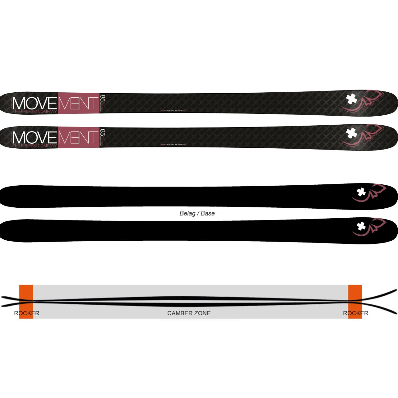 Movement Alp Tracks 85 Women LTD (2021/22) 3 Movement Alp Tracks 85 Women LTD (2021/22)