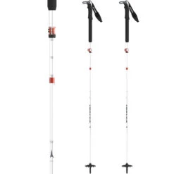 Atomic BCT Mountaineering SQS Poles Silver/grey