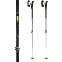 Leki Guide 2 Black/neonyellow/dark Anthracite