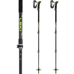 Leki Guide 3 Black/neonyellow/dark Anthracite
