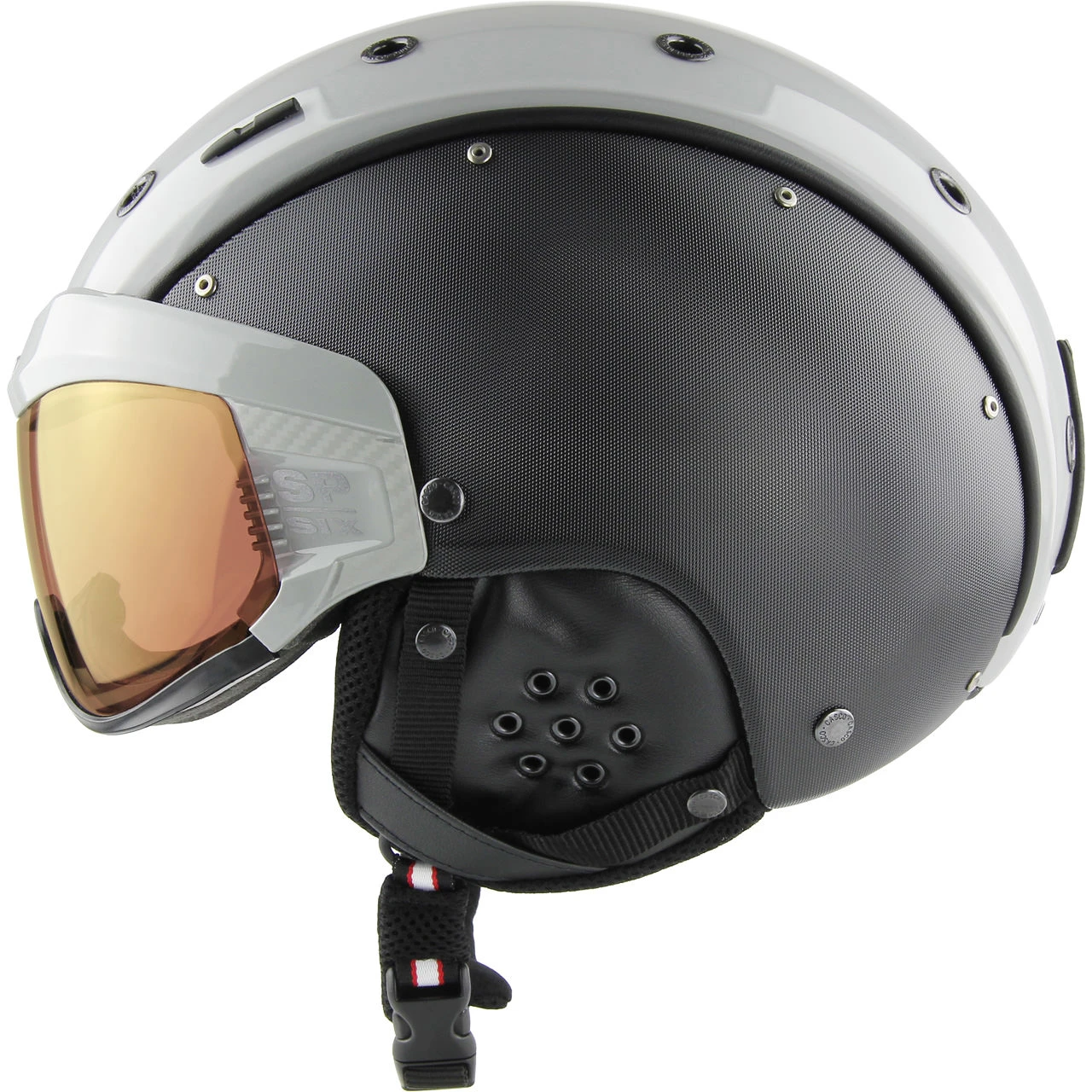 Casco SP-6 Weiß/schwarz - VisorVautron Multilayer 3 Casco SP-6 Weiß/schwarz - VisorVautron Multilayer