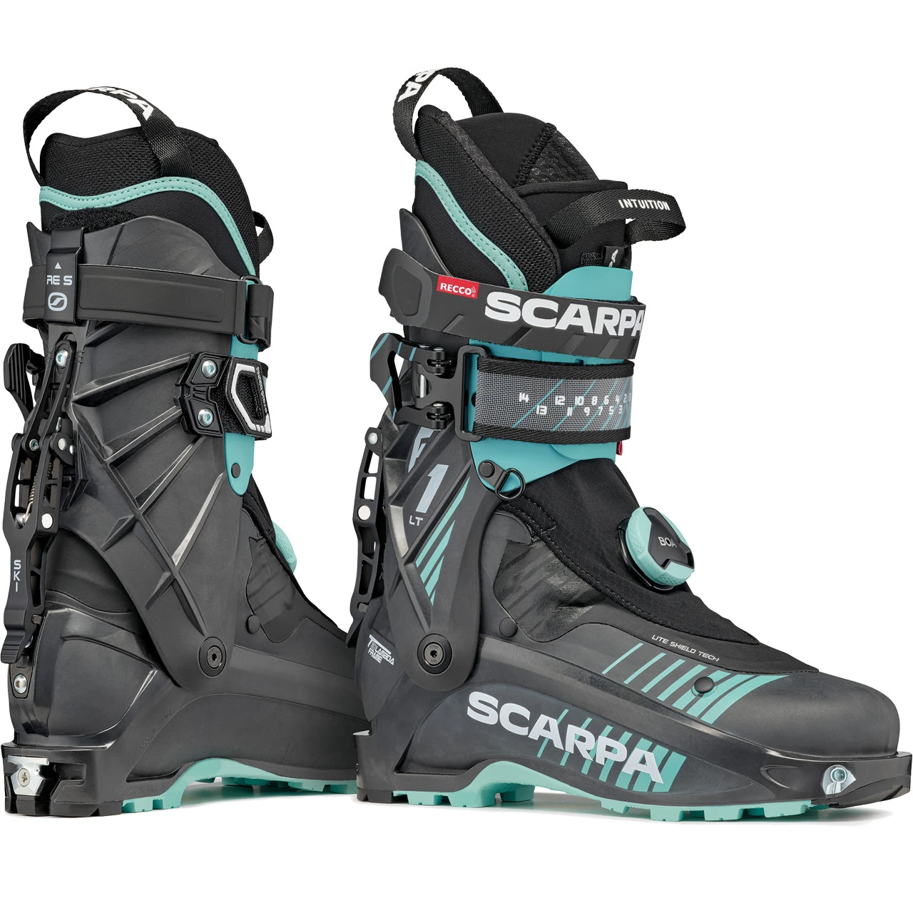 Scarpa F1 LT W Carbon/aqua 4 Scarpa F1 LT W Carbon/aqua - Image 2