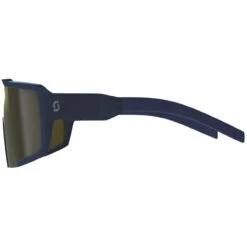 Scott Shield Sunglasses Submariner Blue/gold Chrome