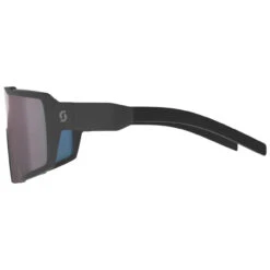 Scott Shield Compact Sunglasses Black Matt/blue Chrome Enhancer