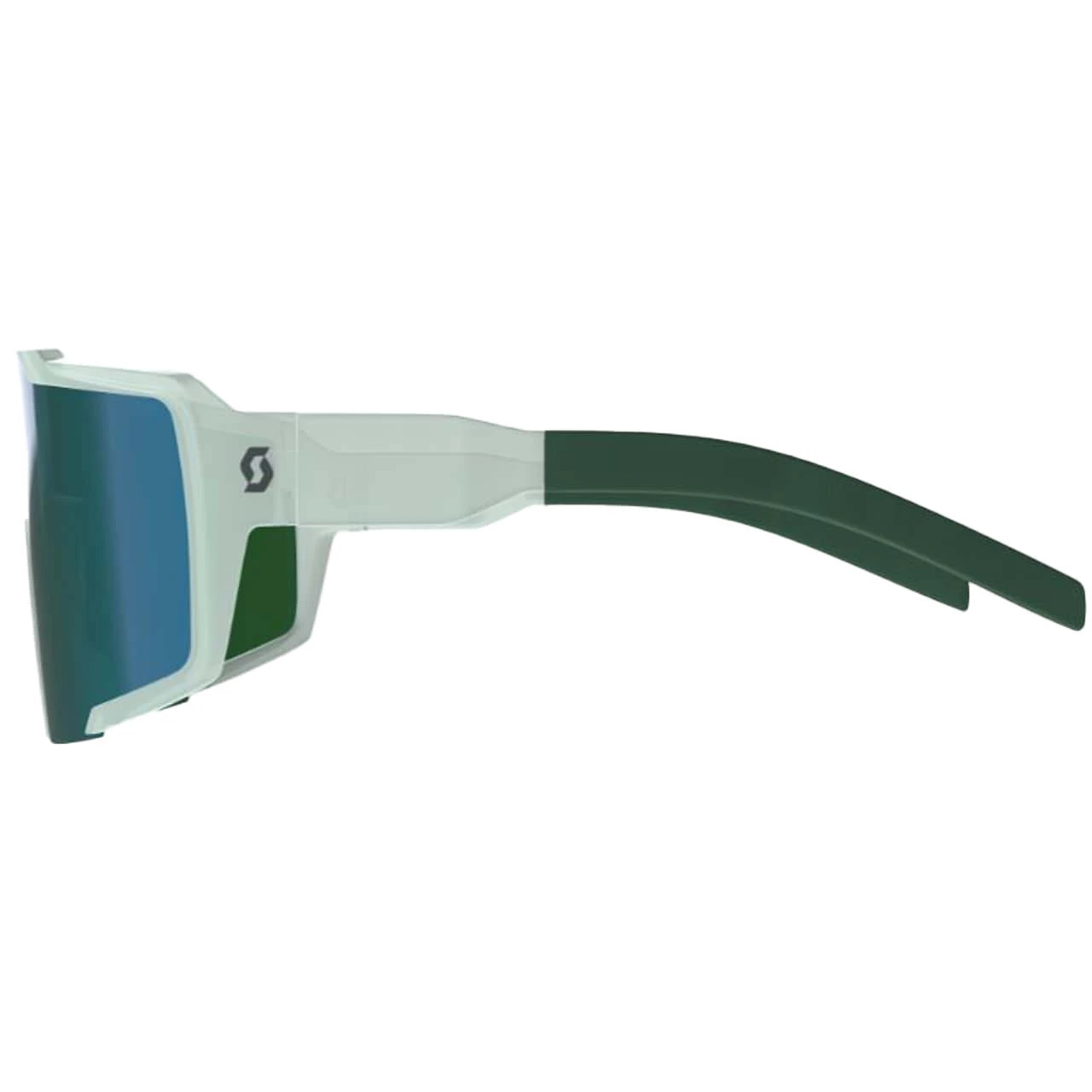 Scott Shield Compact Sunglasses Mineral Blue/green Chrome 3 Scott Shield Compact Sunglasses Mineral Blue/green Chrome